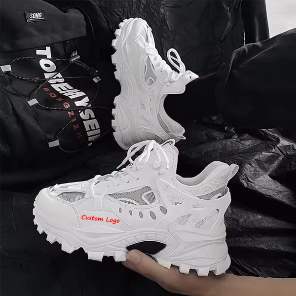 Fabricante mayorista de zapatillas con logotipo personalizado